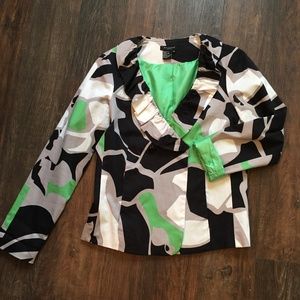 SANDRO printed blazer